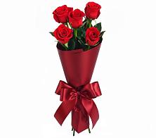 Букет 5 Красных роз Эдлесс Лав в Рудногорске