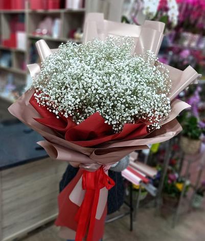 Букет цветов из: Гипсофила в Рудногорске
