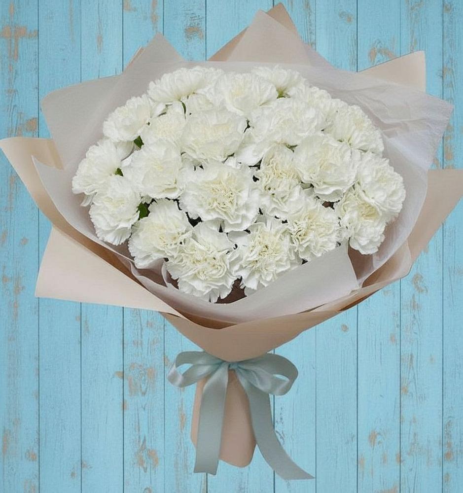 Букет цветов из: Гвоздики в Рудногорске