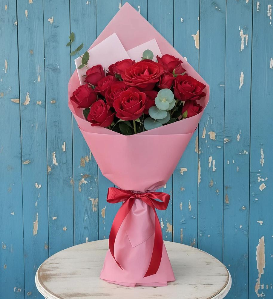 Букет цветов из: Розы в Рудногорске