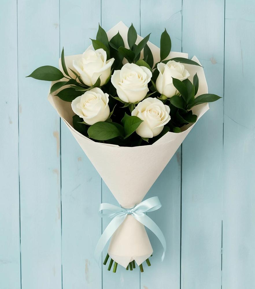 Букет цветов из: Розы в Рудногорске