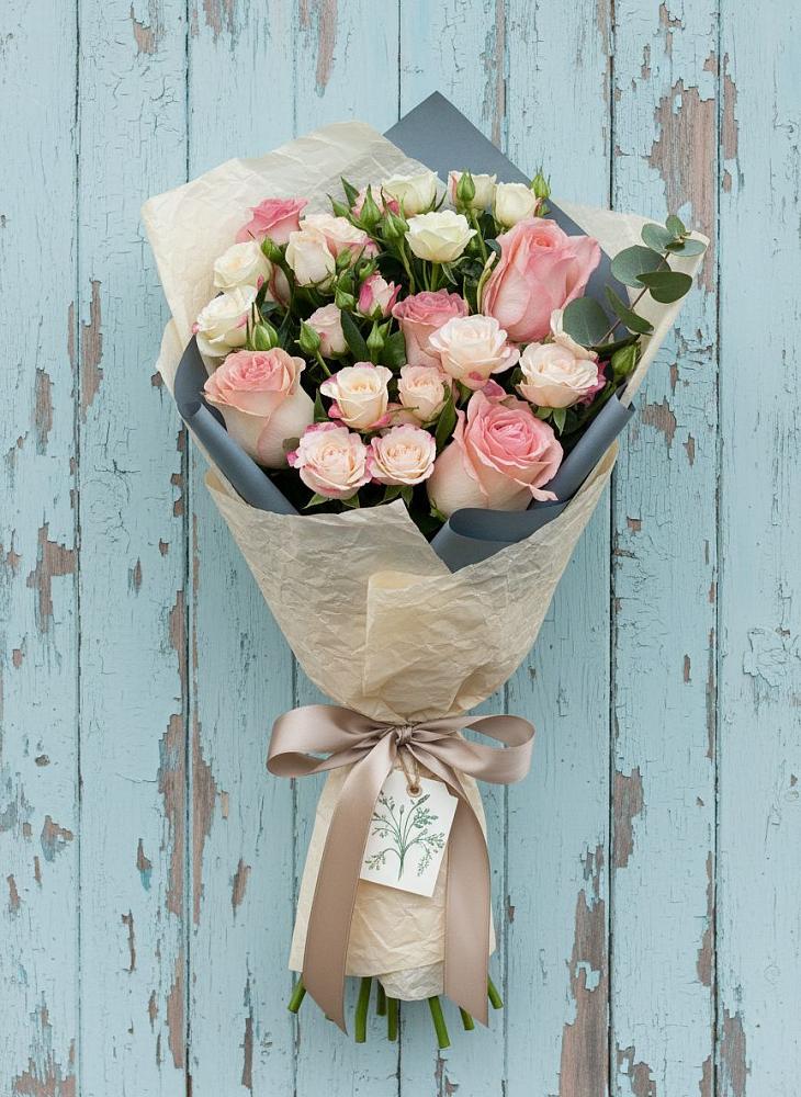 Букет цветов из: Розы в Рудногорске