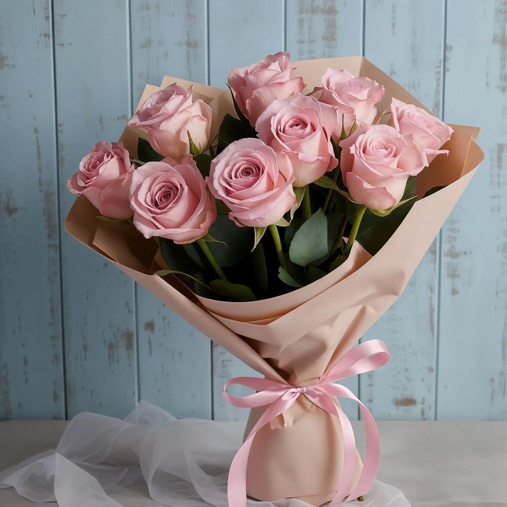 Букет цветов из: Розы в Рудногорске