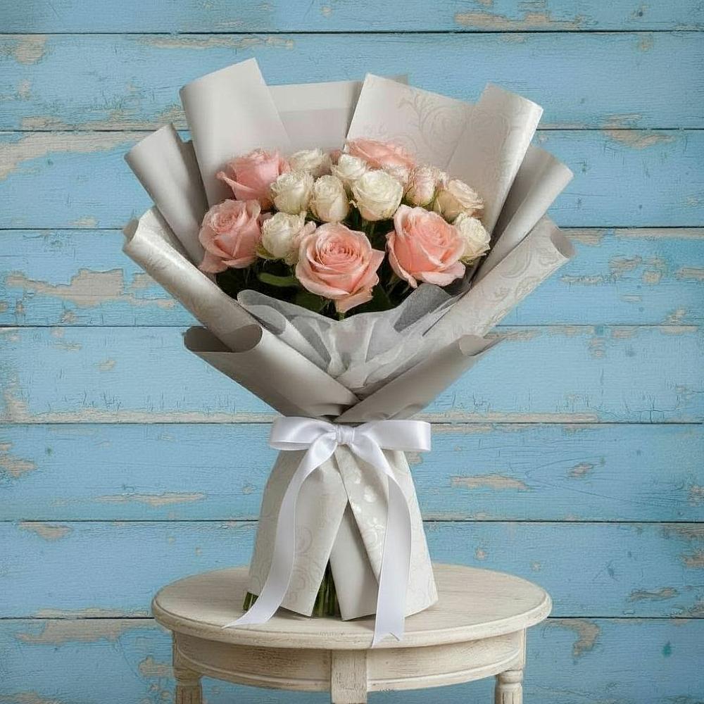 Букет цветов из: Розы в Рудногорске