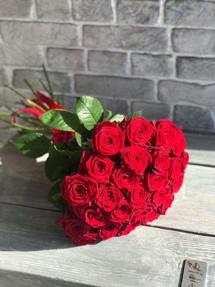 Букет Красные розы Фридом в Рудногорске