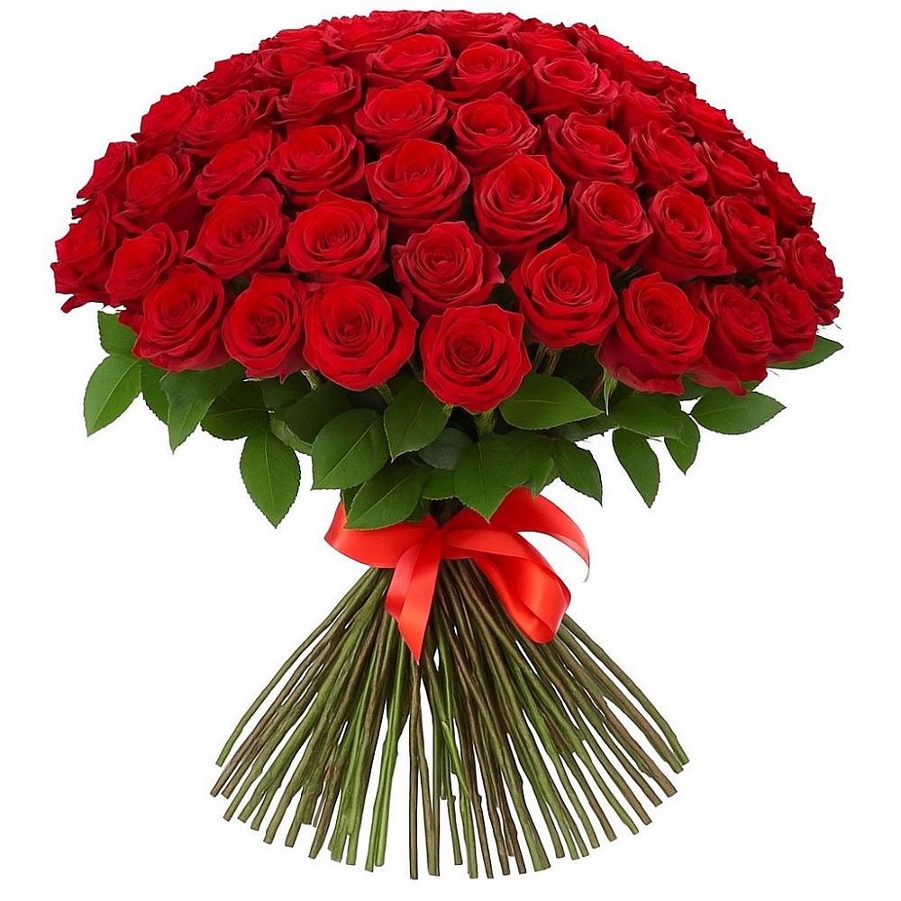 Букет Красные розы Блэк Меджик в Рудногорске