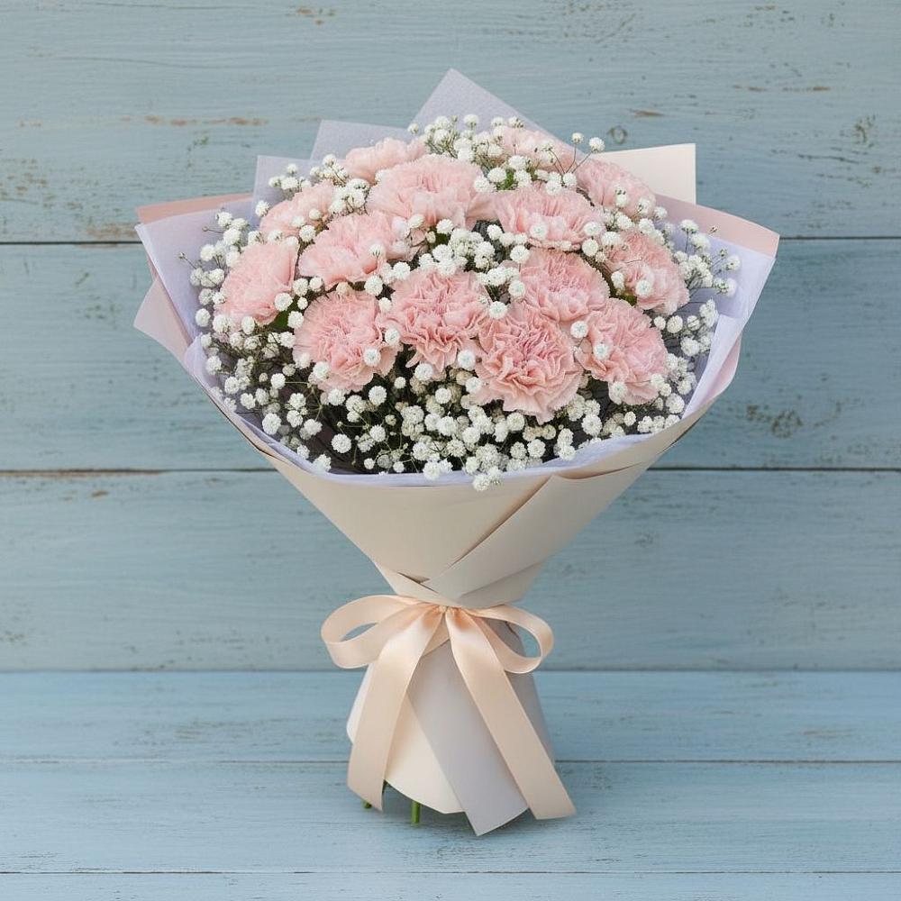 Букет цветов из: Гвоздики в Рудногорске