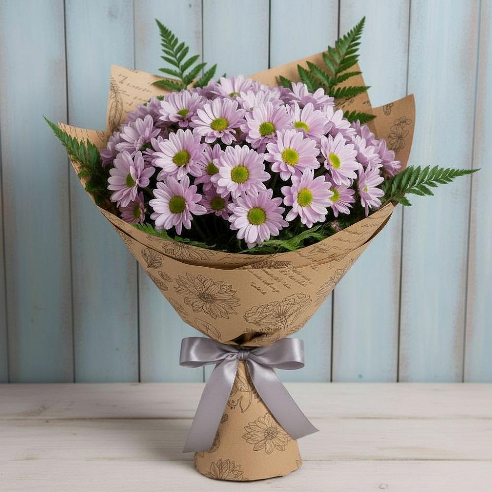 Букет цветов из: Хризантемы в Рудногорске