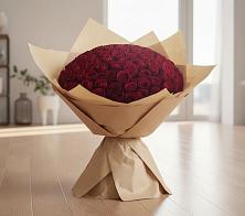 Букет 101 Красная роза в Рудногорске