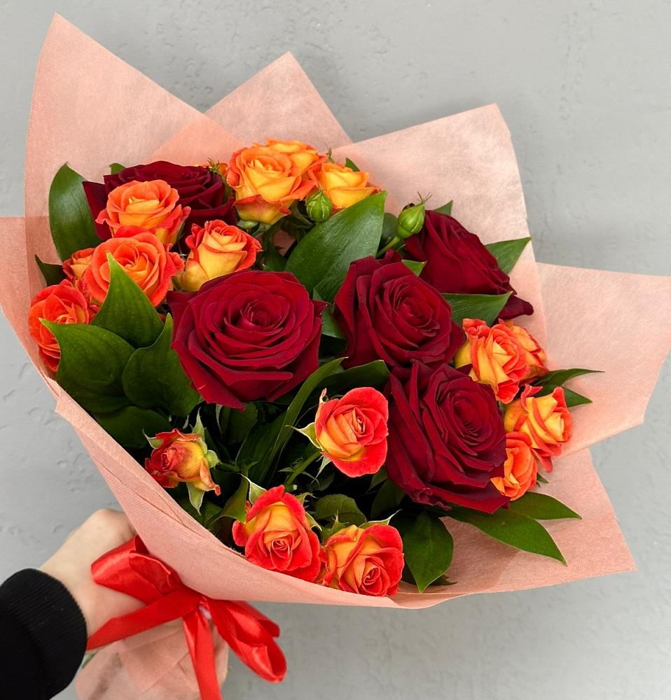 Букет Любовь и восторг в Рудногорске