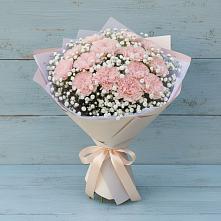 Букет цветов из:  Гвоздики в Рудногорске