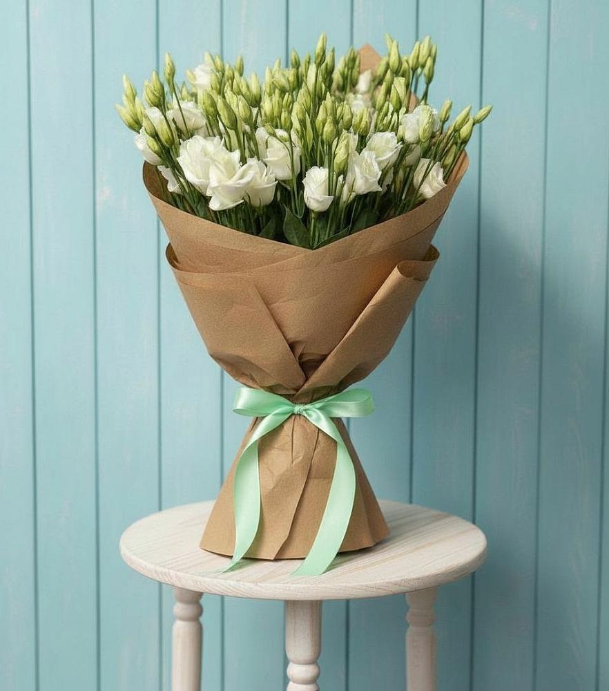 Букет цветов из: Лизиантусы в Рудногорске