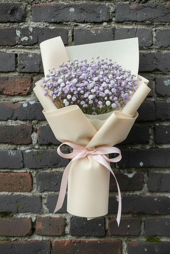 Букет цветов из: Гипсофила в Рудногорске