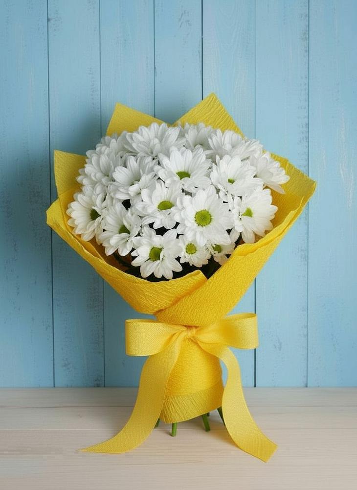 Букет цветов из: Хризантемы в Рудногорске