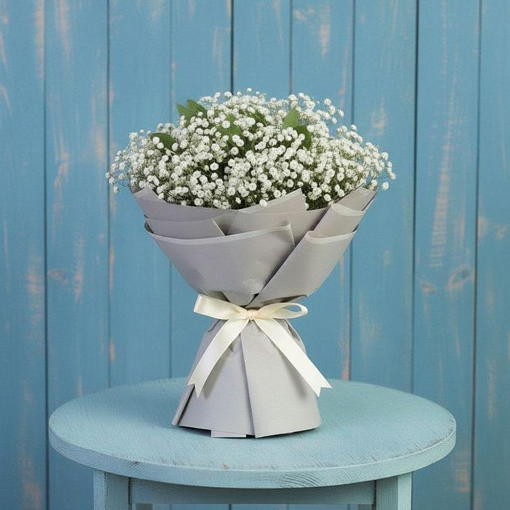 Букет цветов из: Гипсофила в Рудногорске