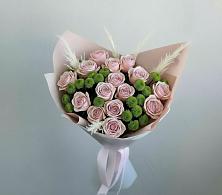 Букет цветов из:  Розы и Хризантемы в Рудногорске