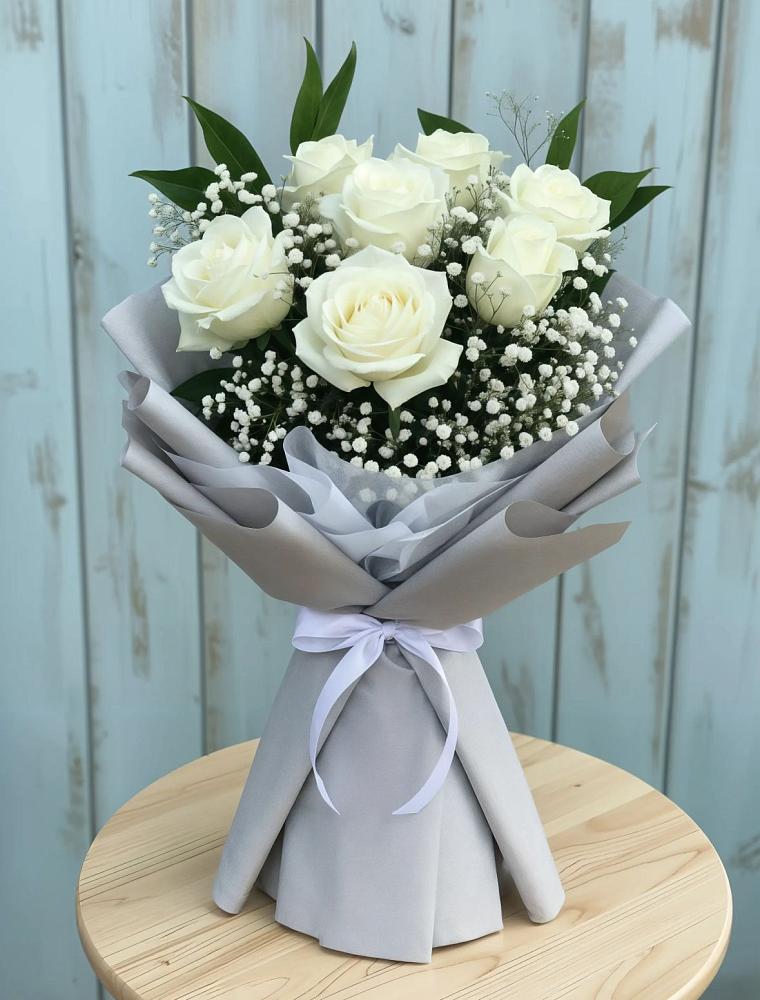 Букет цветов из: Розы в Рудногорске