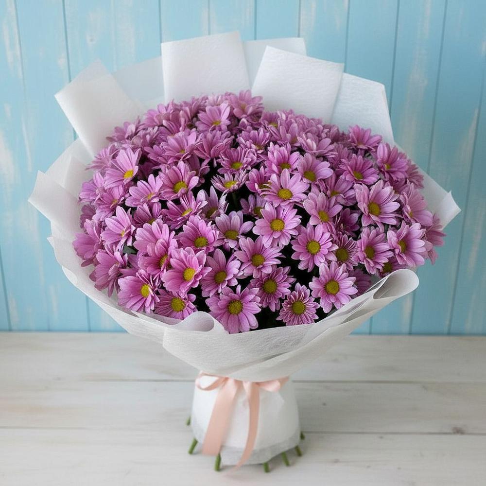 Букет цветов из: Хризантемы в Рудногорске