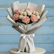 Букет цветов из:  Розы в Рудногорске