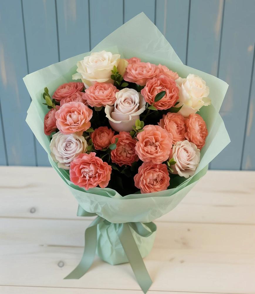 Букет цветов из: Розы в Рудногорске