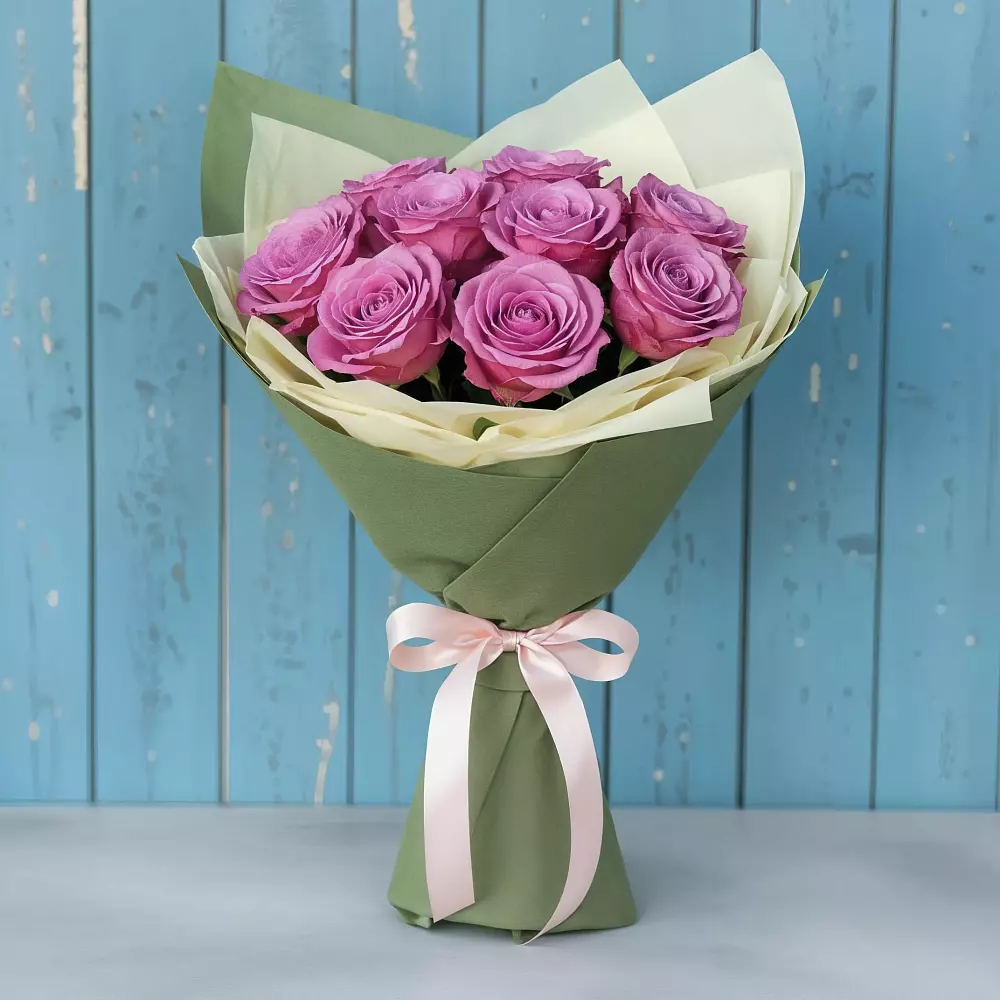 Букет Розы Фёрст Леди в Рудногорске