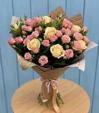 Букет цветов из:  Розы в Рудногорске