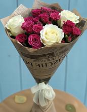 Букет цветов из:  Розы #REPLACE_PRED# Рудногорске