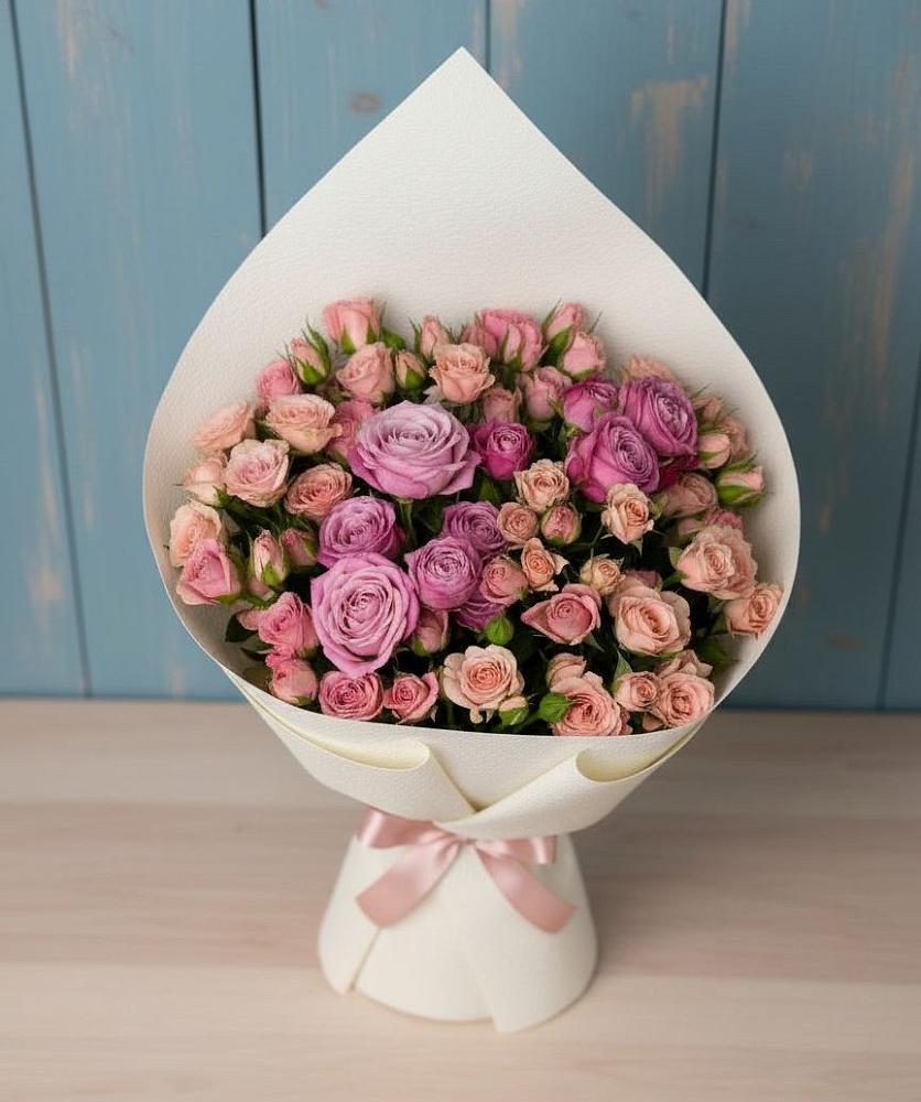Букет цветов из: Розы в Рудногорске