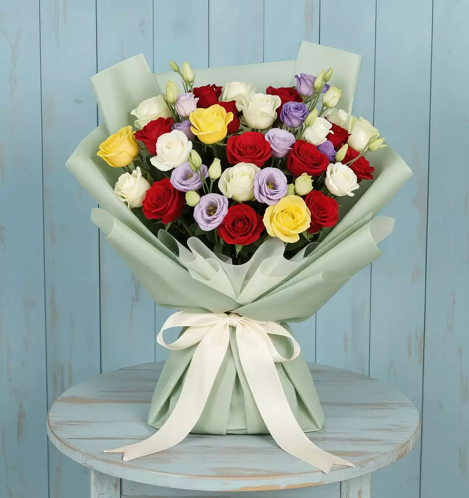 Букет цветов из: Розы в Рудногорске