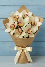 Букет цветов из:  Орхидеи и Розы в Рудногорске